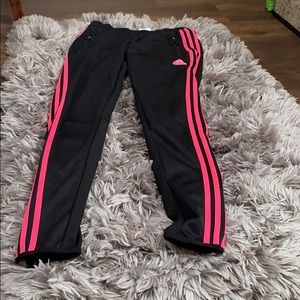 Black and pink pants